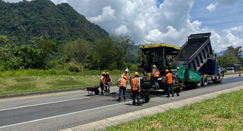 Concesión La Pintada trabaja para mejorar tu camino: mantenimiento que cuida la movilidad y la seguridad en la vía La Pintada – Bolombolo